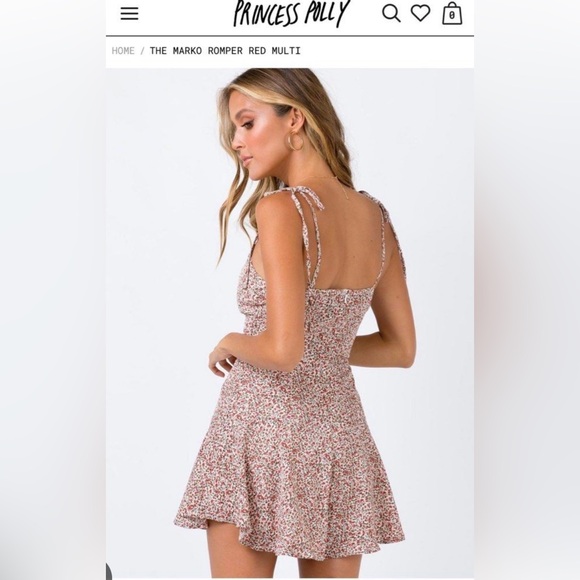 Princess Polly Marko Romper - Picture 3 of 4